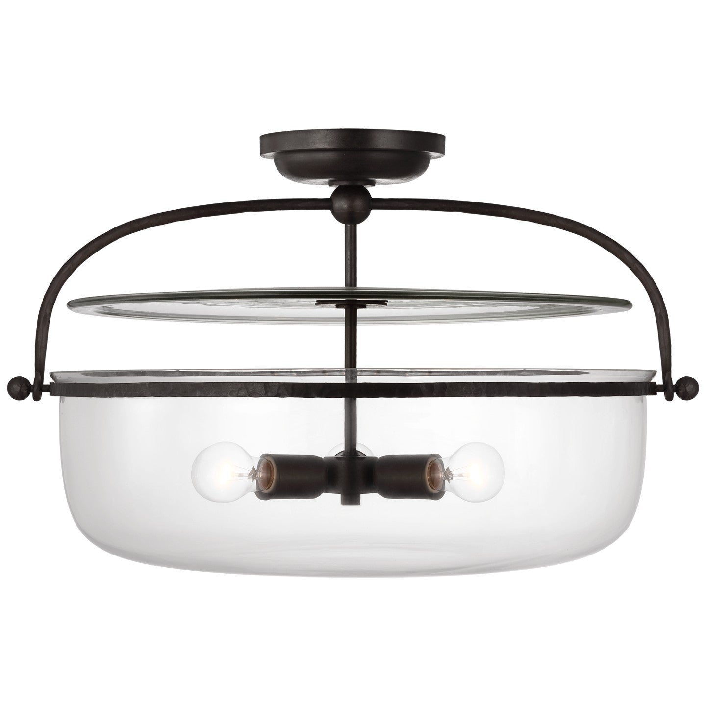 Lorford 28" Semi-Flush Mount