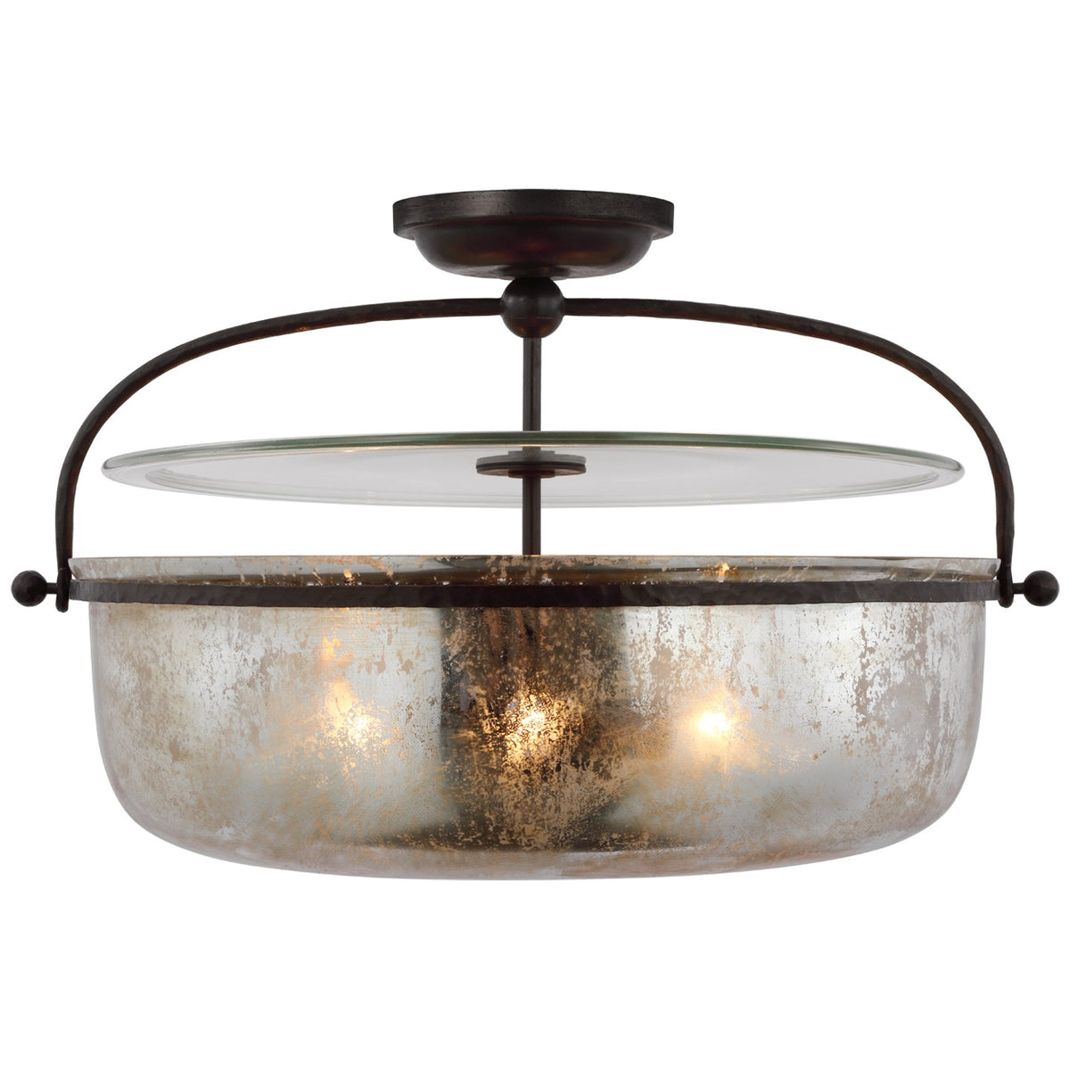 Lorford 28" Semi-Flush Mount
