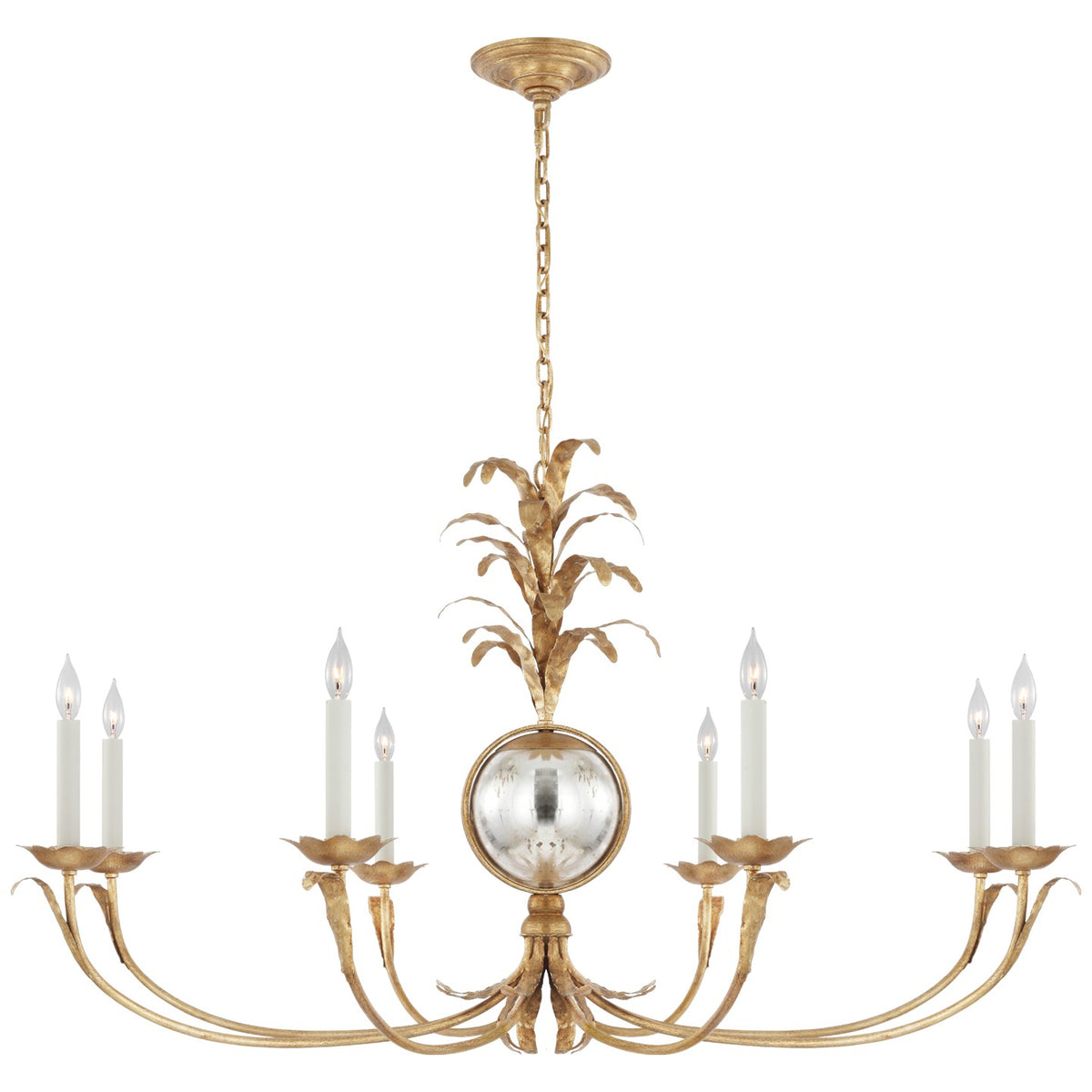 Gramercy LED Chandelier in Gilded Iron
