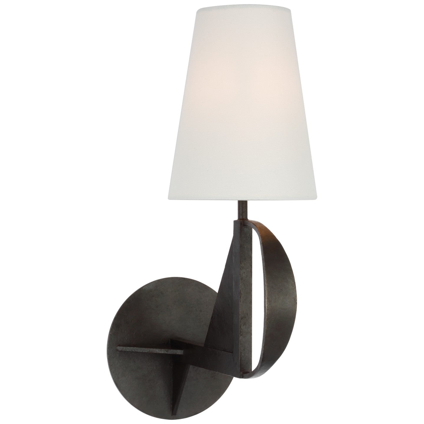 Auxerre LED Wall Sconce in Aged Iron
