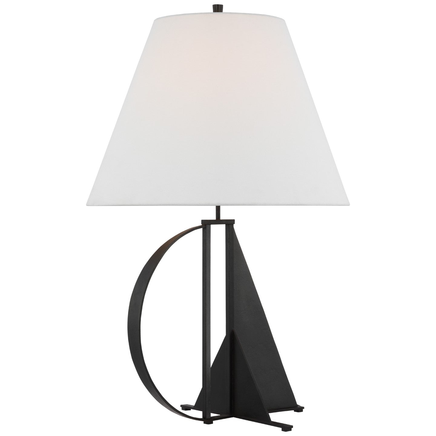 Auxerre LED Table Lamp in Aged Iron