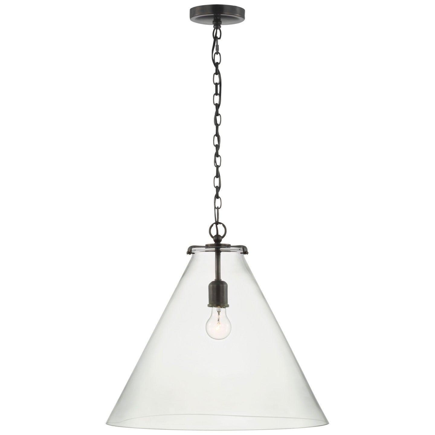 Katie 20" Conical Pendant