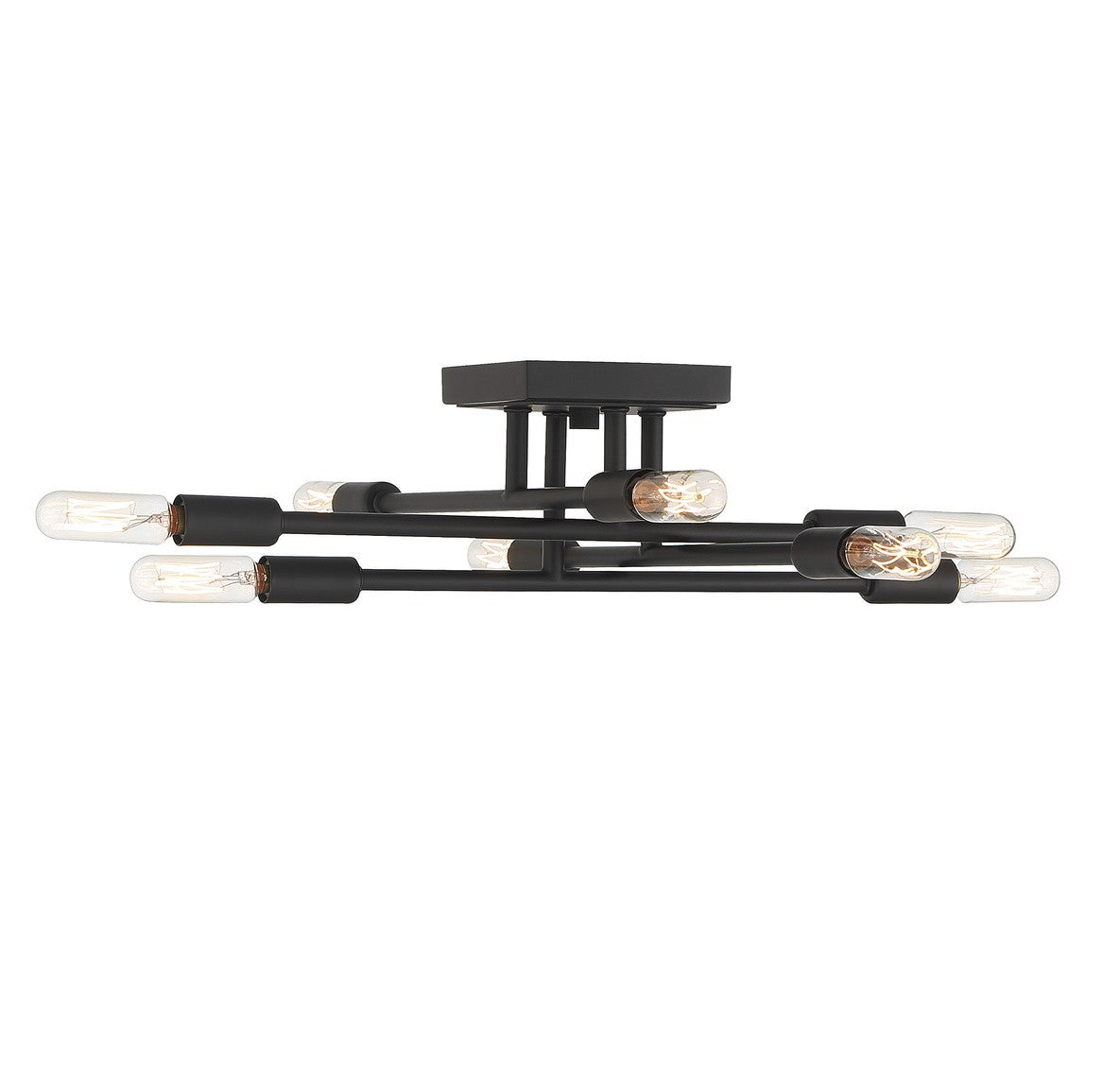 Lyrique Eight Light Semi-Flush Mount
