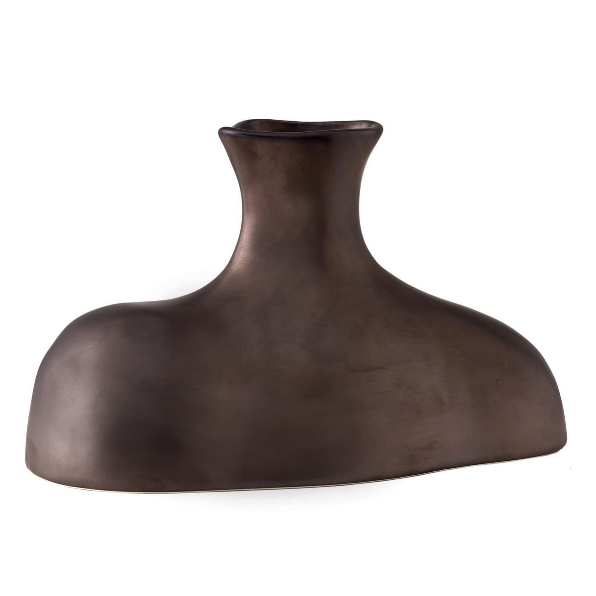 Gunmetal Vase in Gunmetal