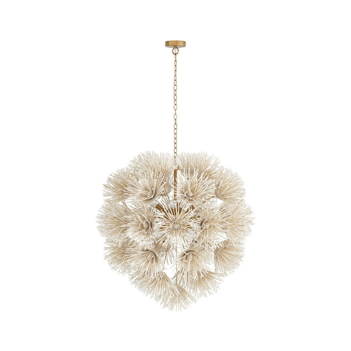 Winona Eight Light Chandelier in Ivory