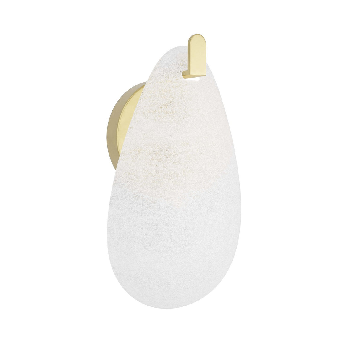 Tessa One Light Wall Sconce in Clear Seedy