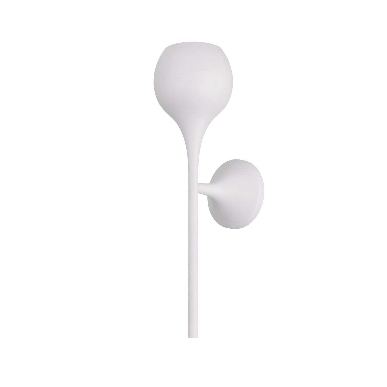 Applique murale Thorpe One Light en gesso blanc