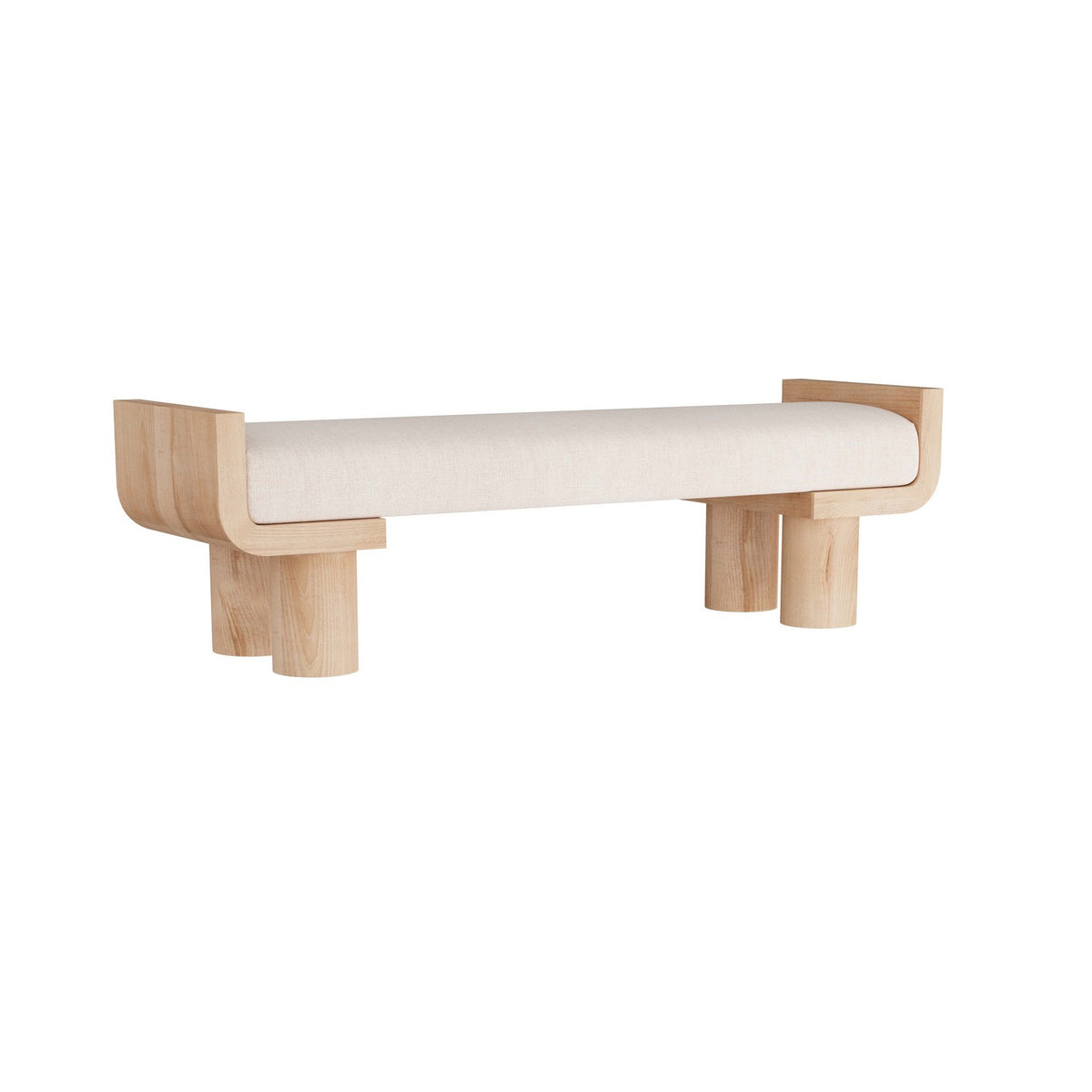 Wesley Bench in Natural