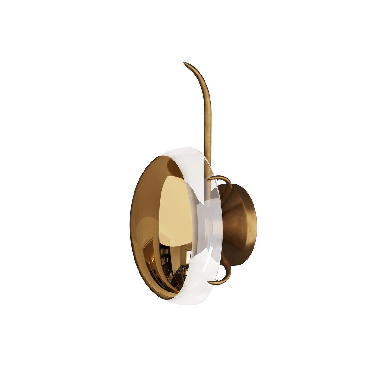 Applique murale Corona One Light en ombré doré