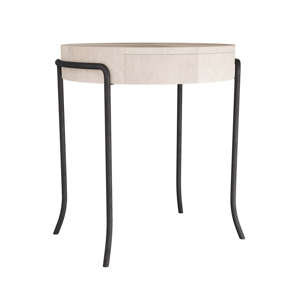 Table d'appoint Mosquito couleur ivoire
