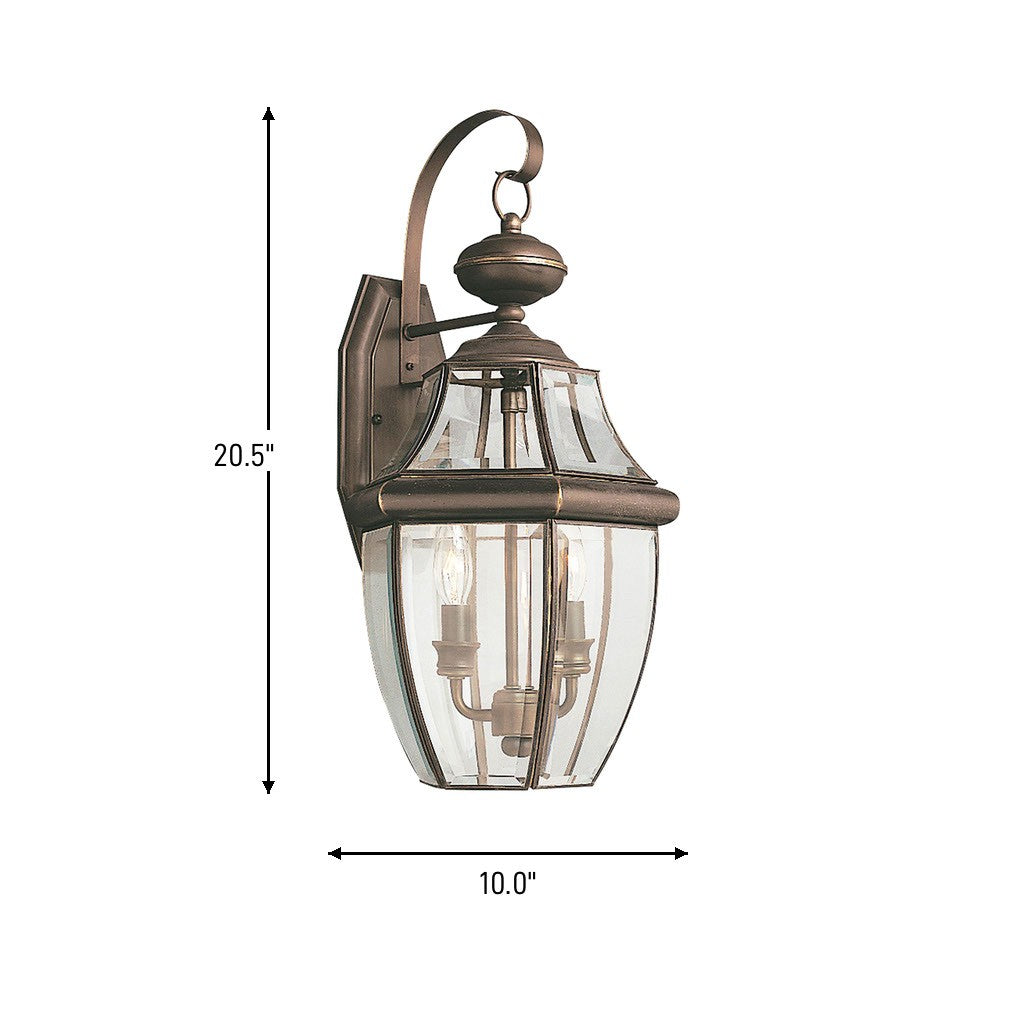 Lancaster Two Light Outdoor Wall Lantern
