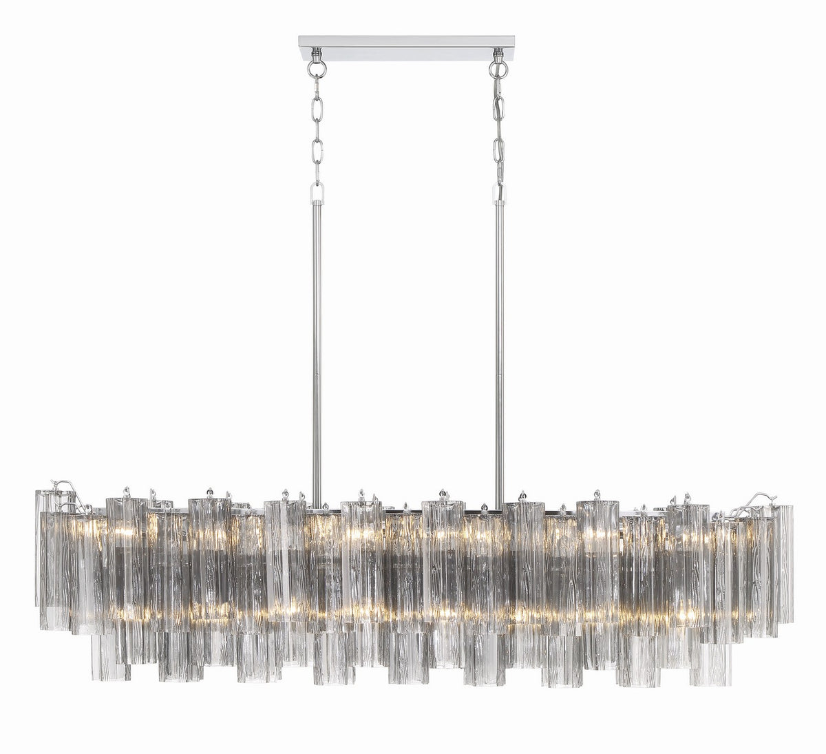 Addis 14 Light Chandelier in Polished Chrome