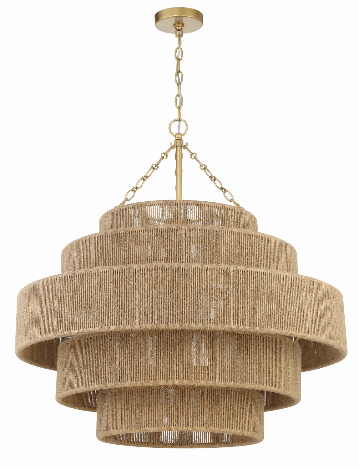 Shyla 20 Light Chandelier in Soft Gold
