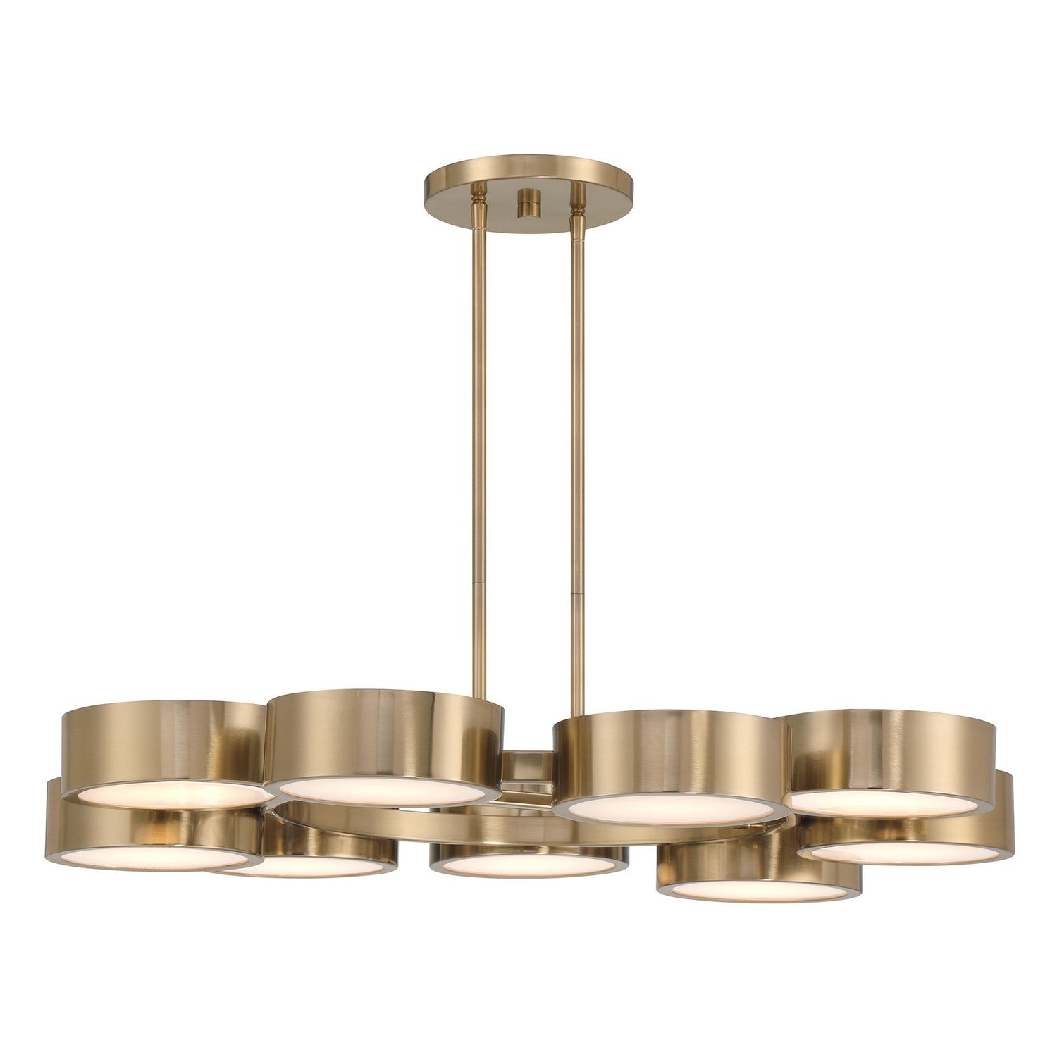 Talamanca LED Chandelier in Noble Brass