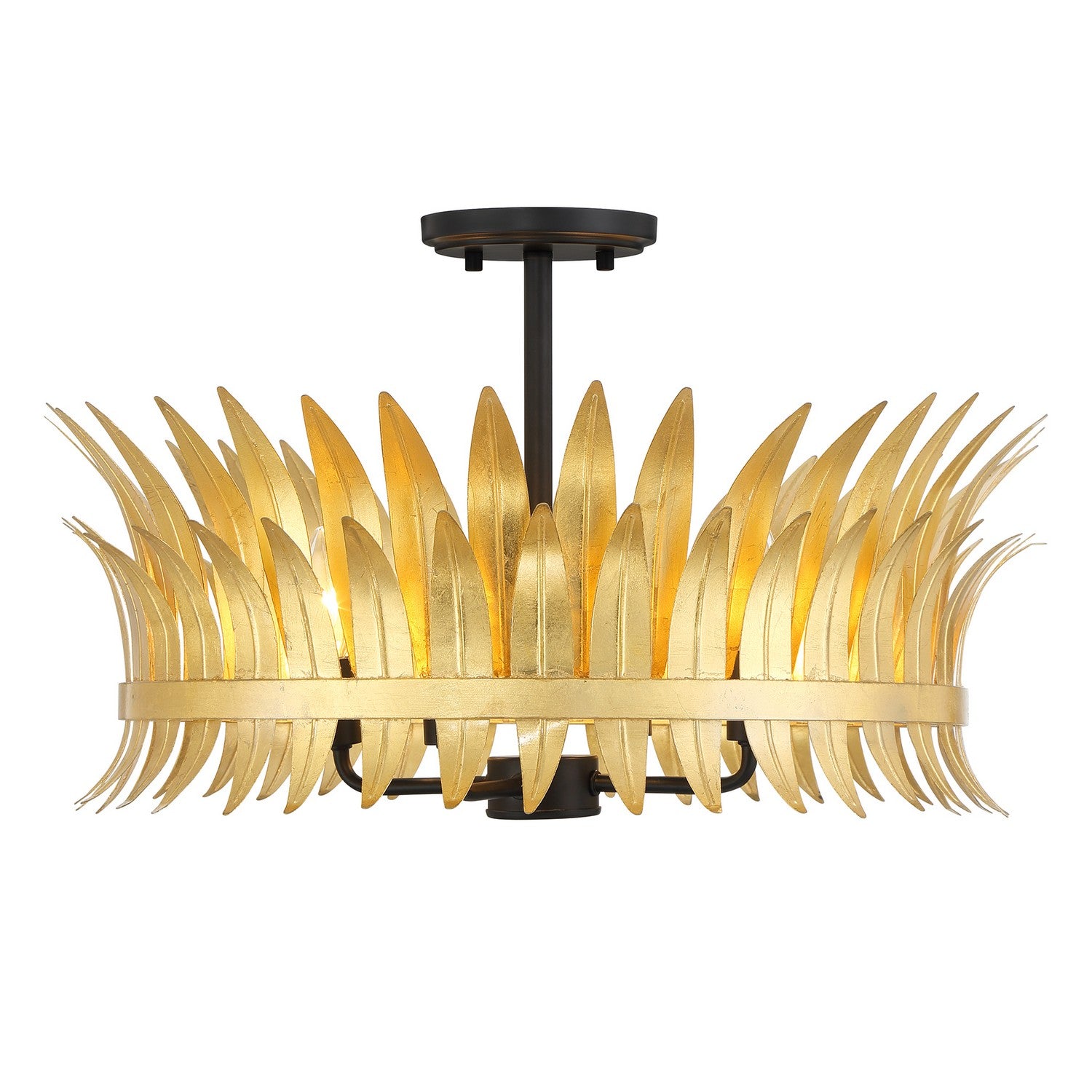 Ensley Four Light Semi-Flush Mount