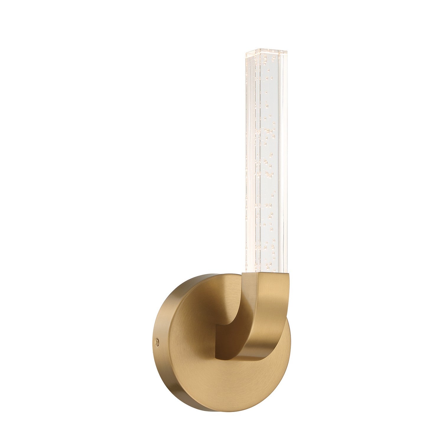 Del Mar LED Wall Sconce in Warm Brass