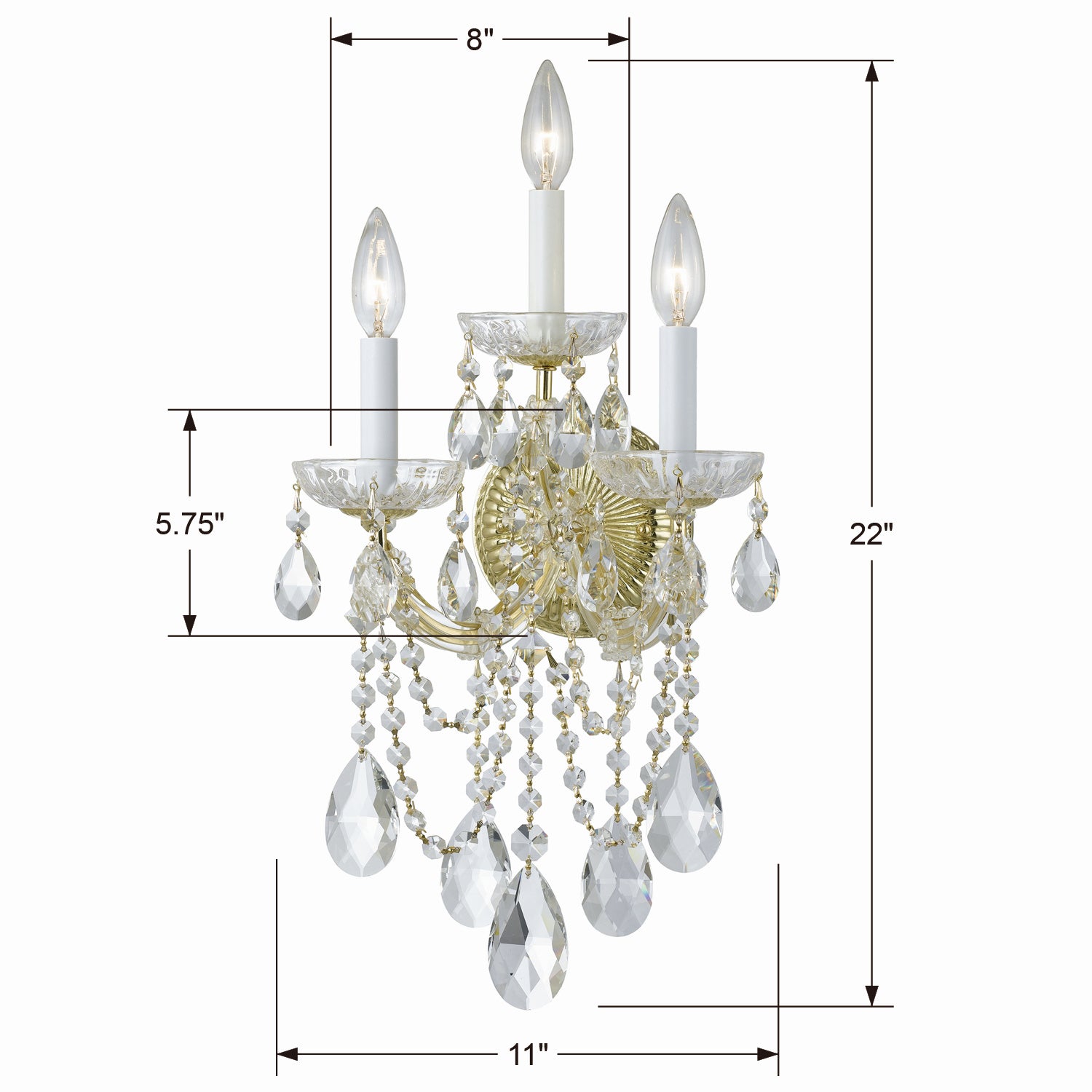 Maria Theresa Wall Sconce