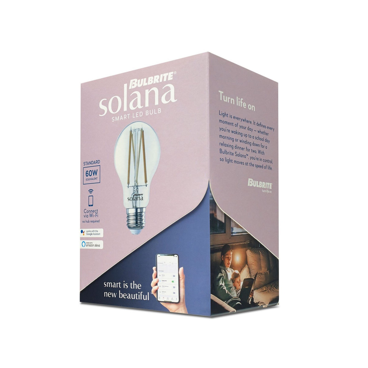 Solana Light Bulb in Clear
