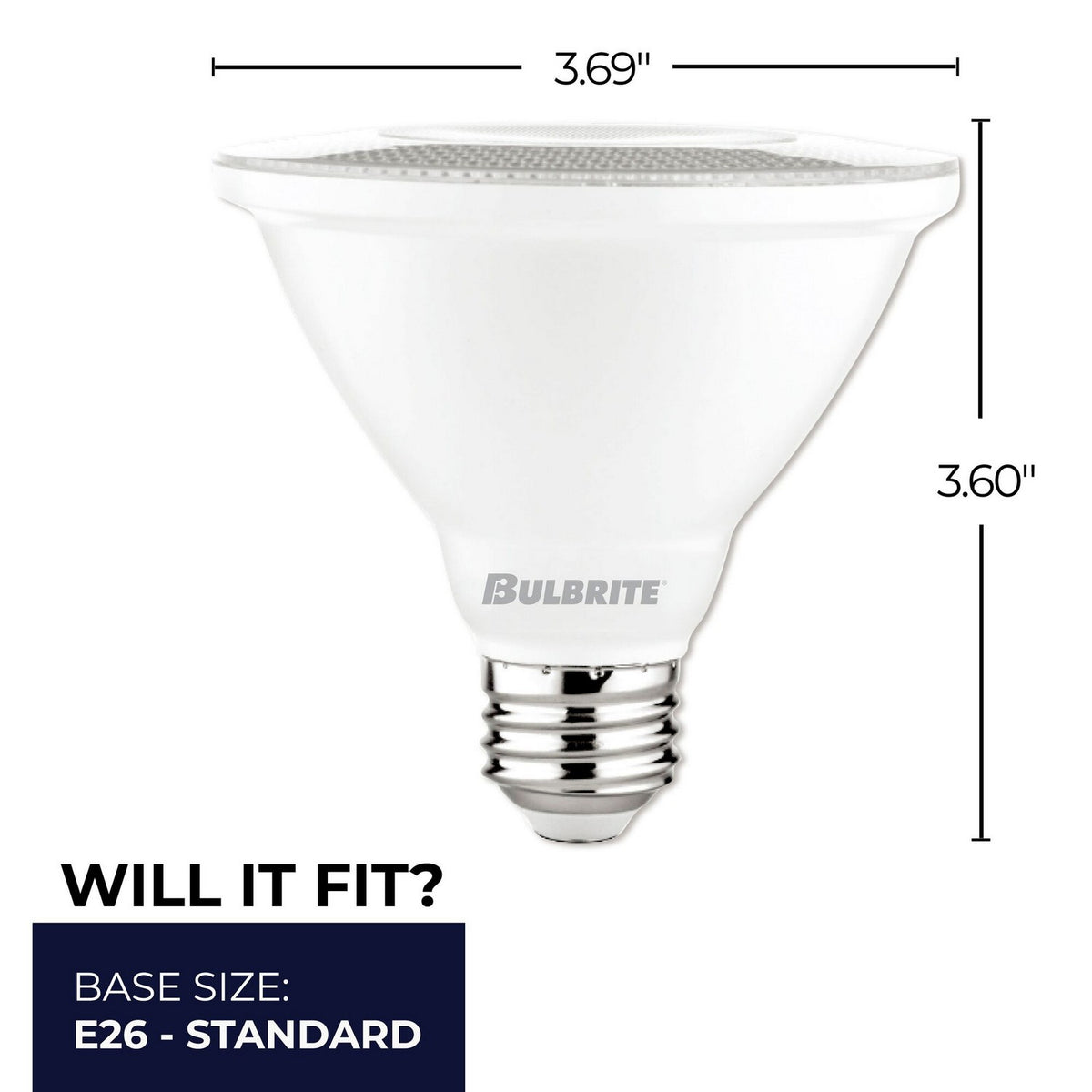 5 Light Bulb in White