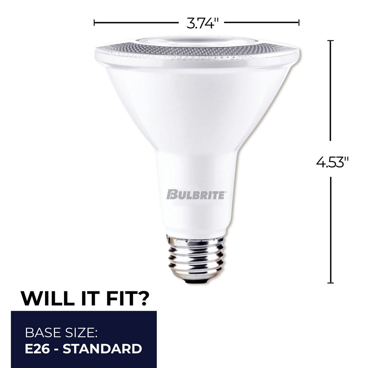 5 Light Bulb in White