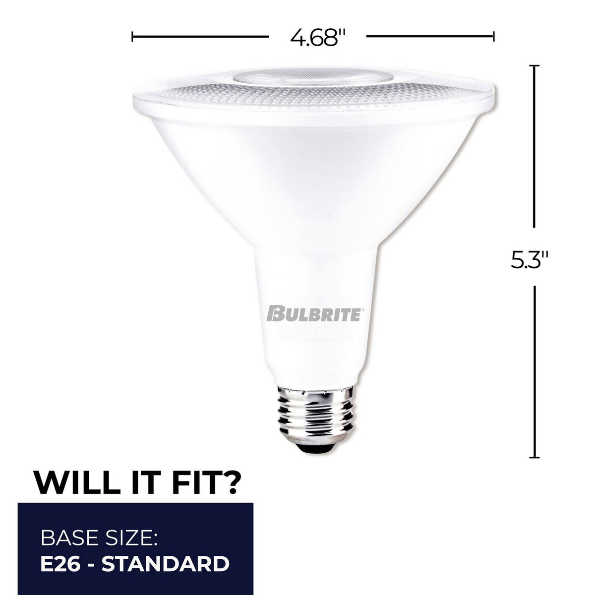 5 Light Bulb in White