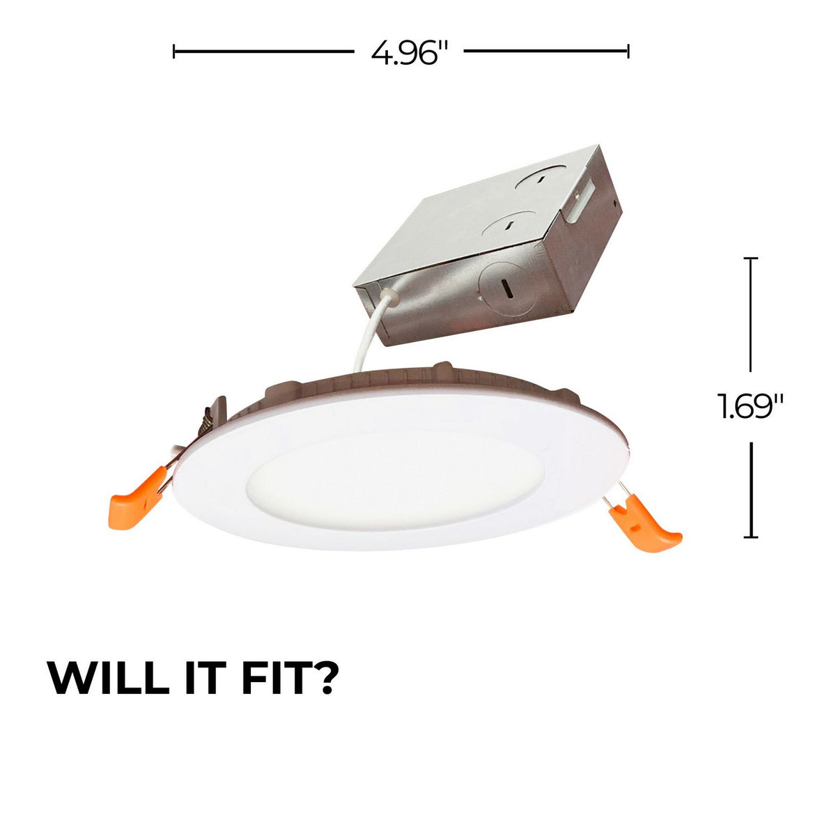 Recessed Downlight in White