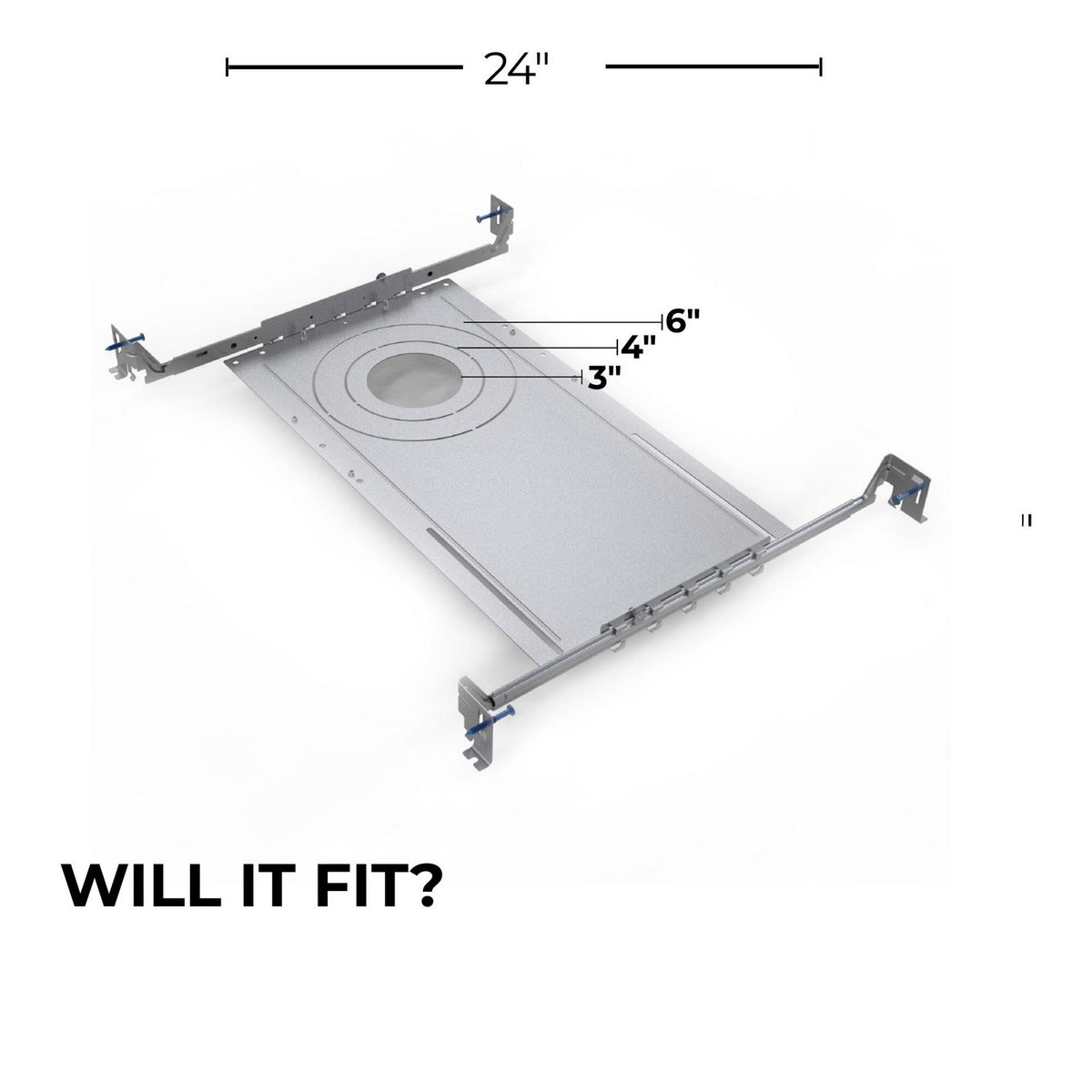 Recessed Downlight in Metal