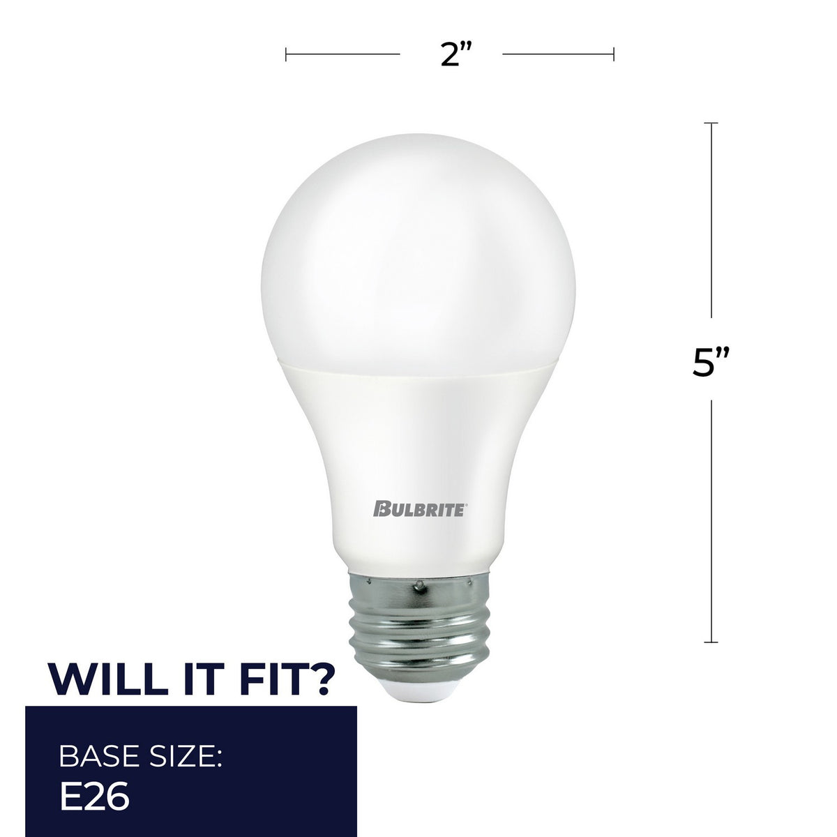 Preferred Light Bulb in Frost