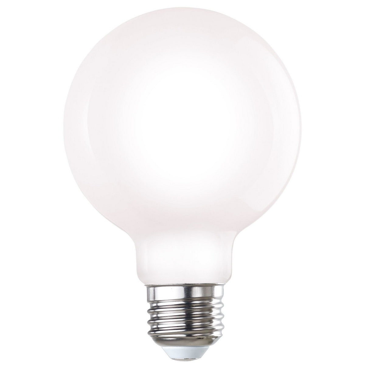 Warm Dim Light Bulb in Milky