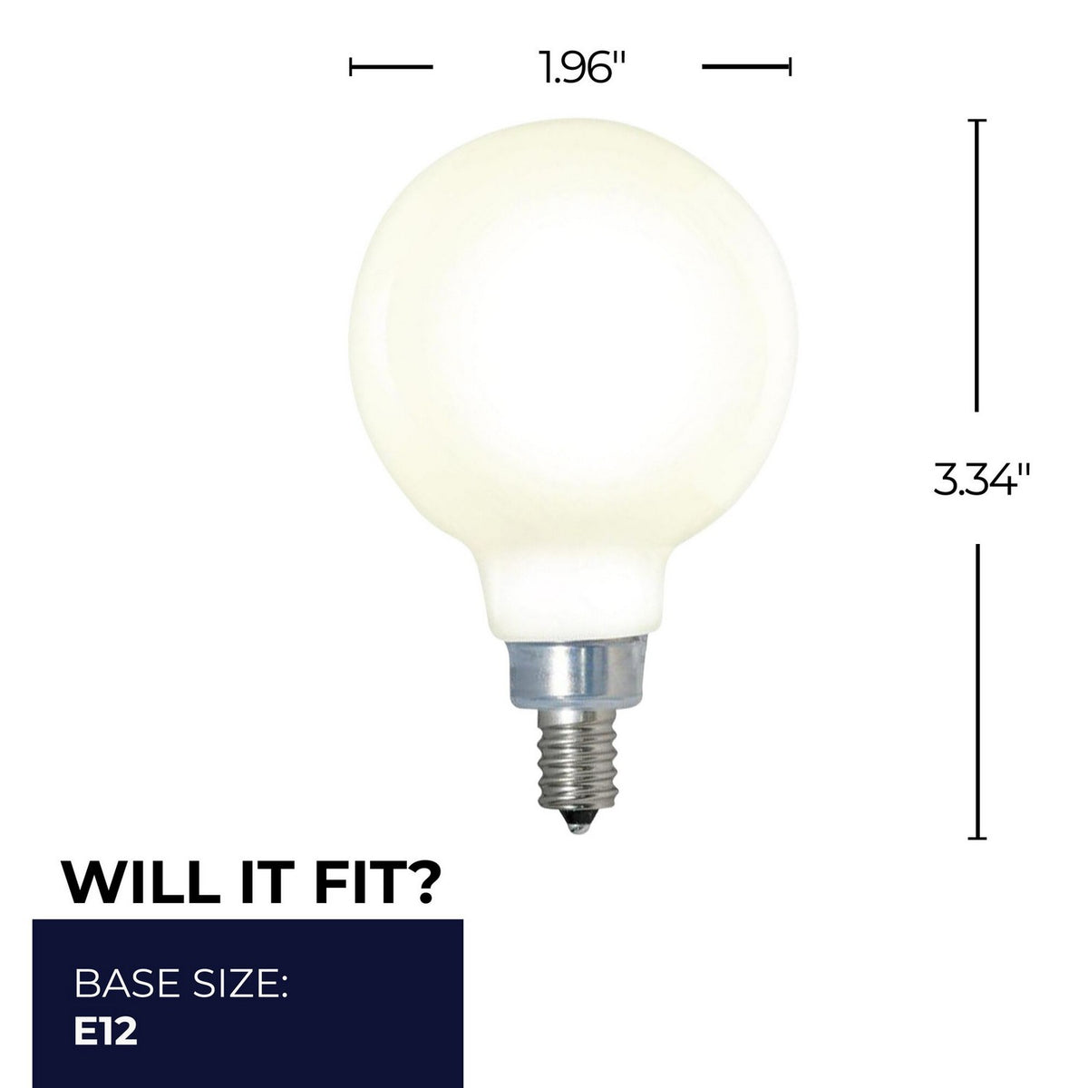 Preferred Light Bulb in Milky
