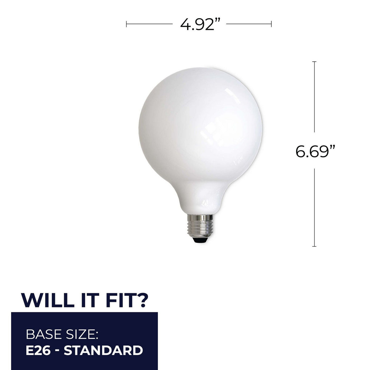 Preferred Light Bulb in Milky