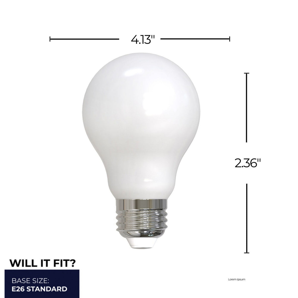 Preferred Light Bulb in Milky