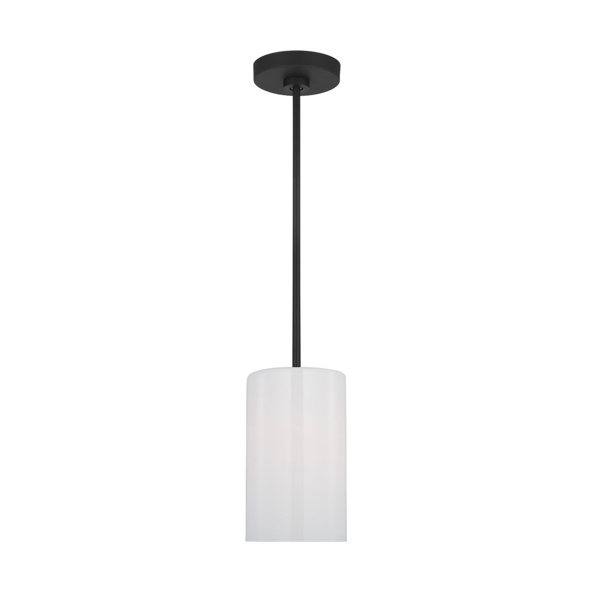 Rhett One Light Mini Pendant in Midnight Black