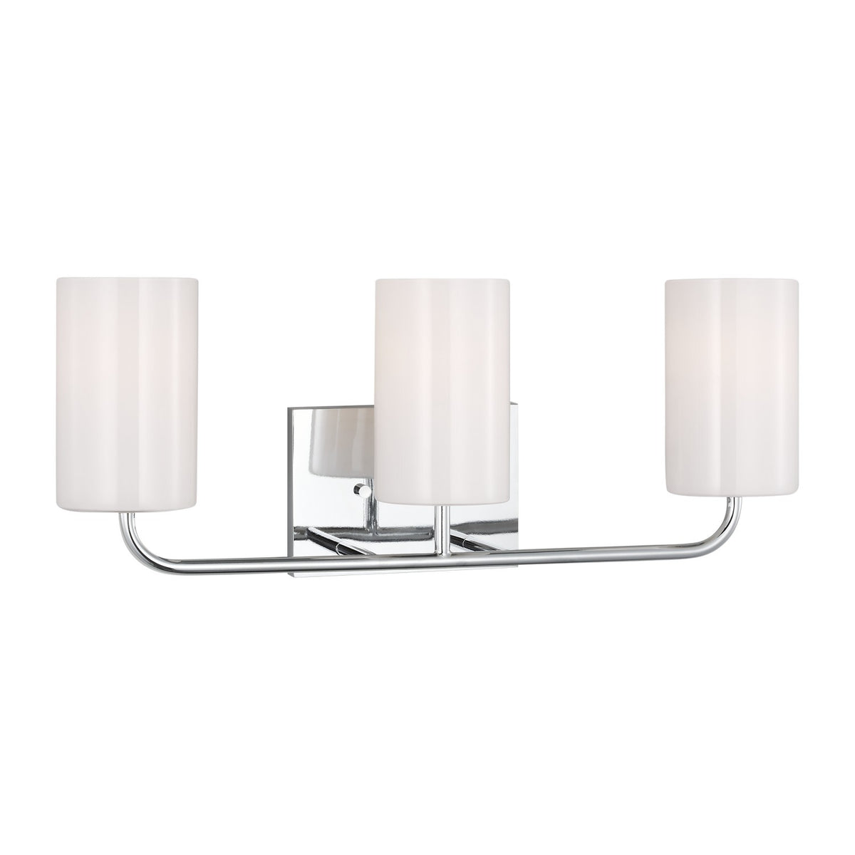 Rhett Three Light Vanity in Chrome
