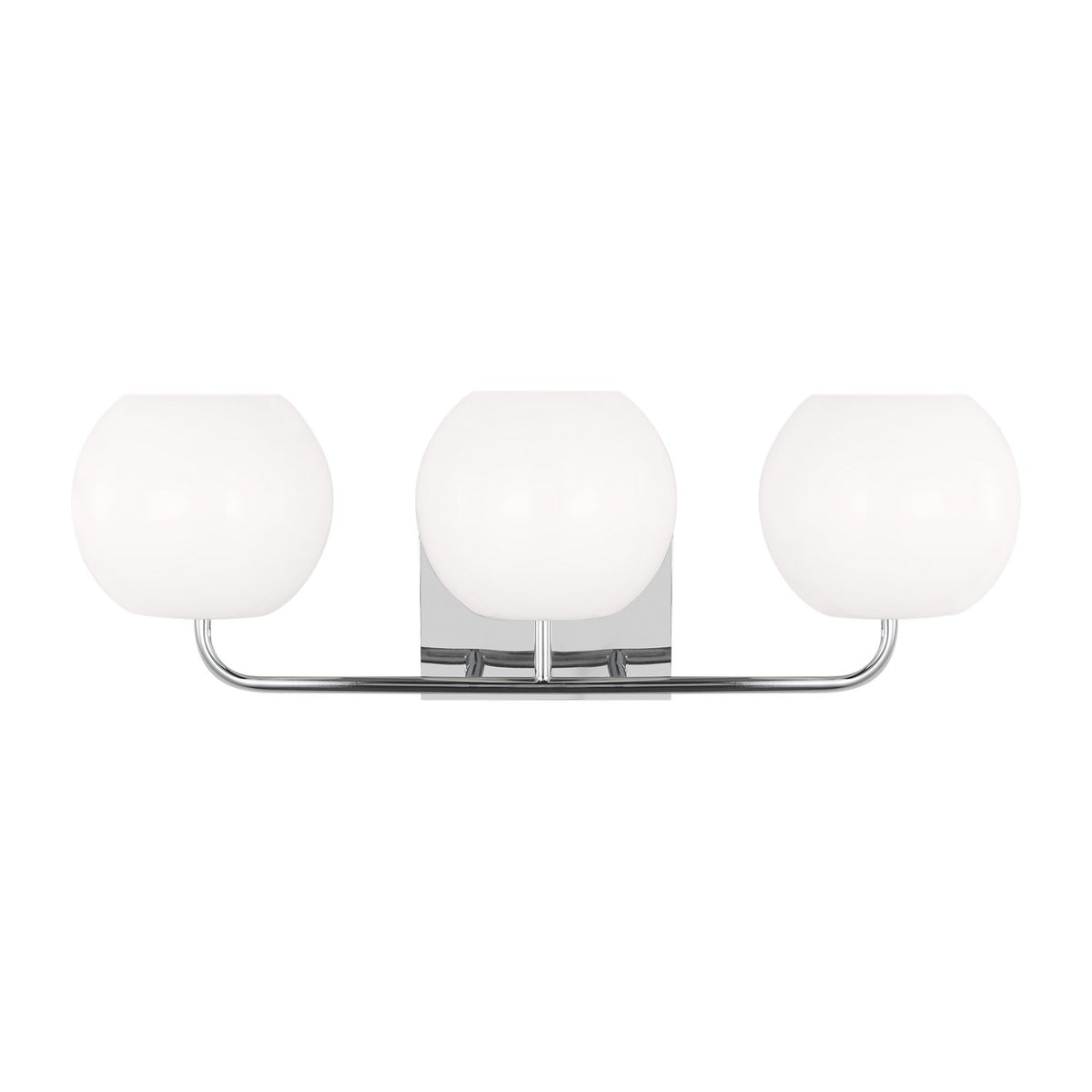 Rory Three Light Vanity in Chrome