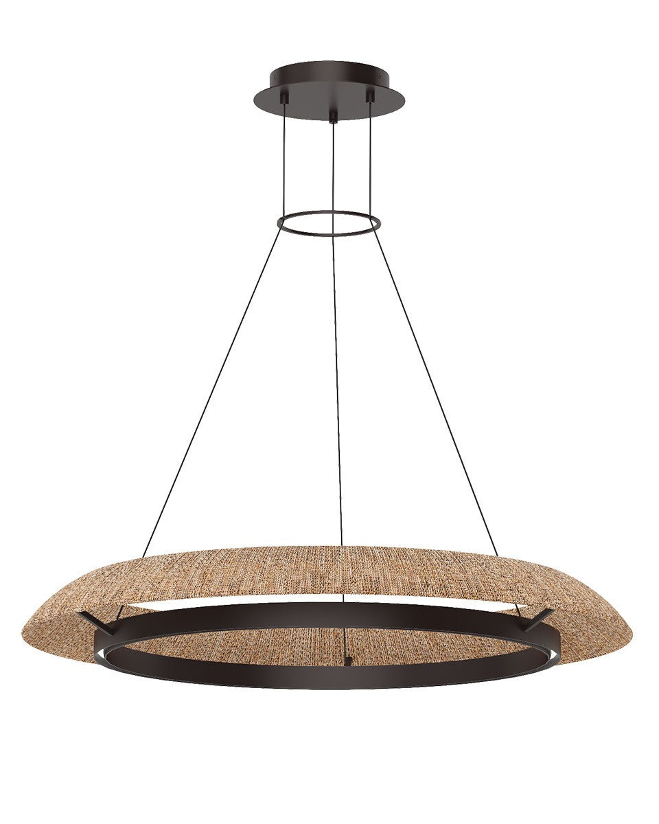 Noa LED Chandelier in Bronze