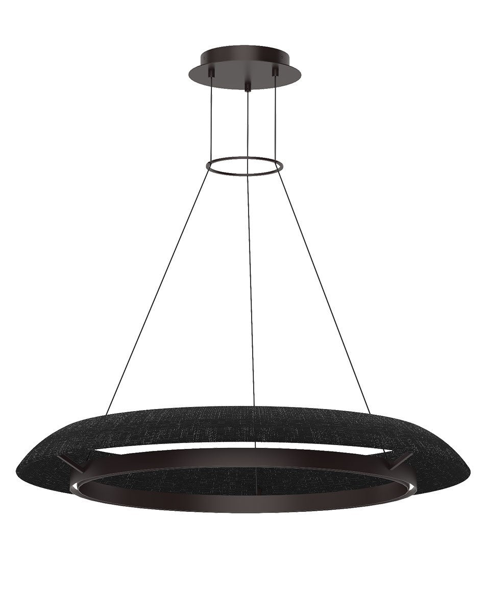 Noa LED Chandelier in Bronze