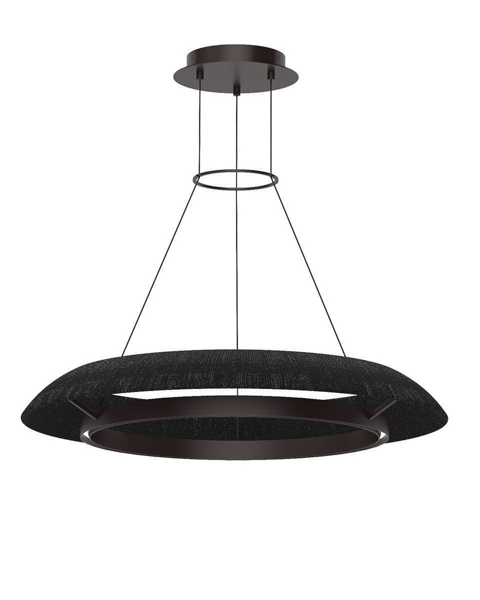 Noa LED Chandelier in Bronze