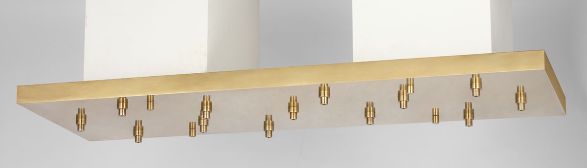 Canopy in Hand Rubbed Antique Brass