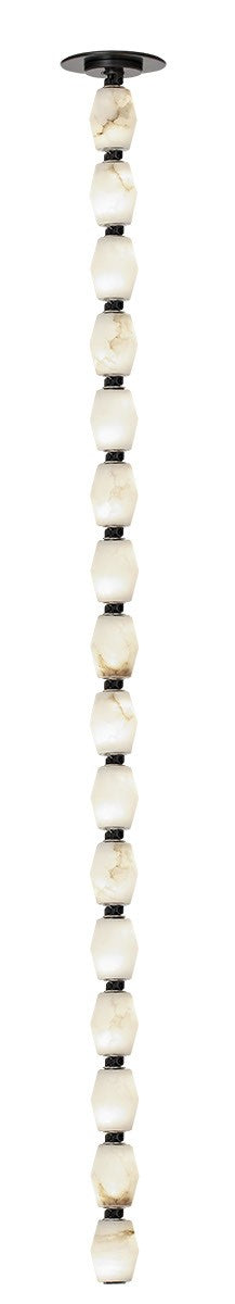 Collier LED Pendant in Bronze