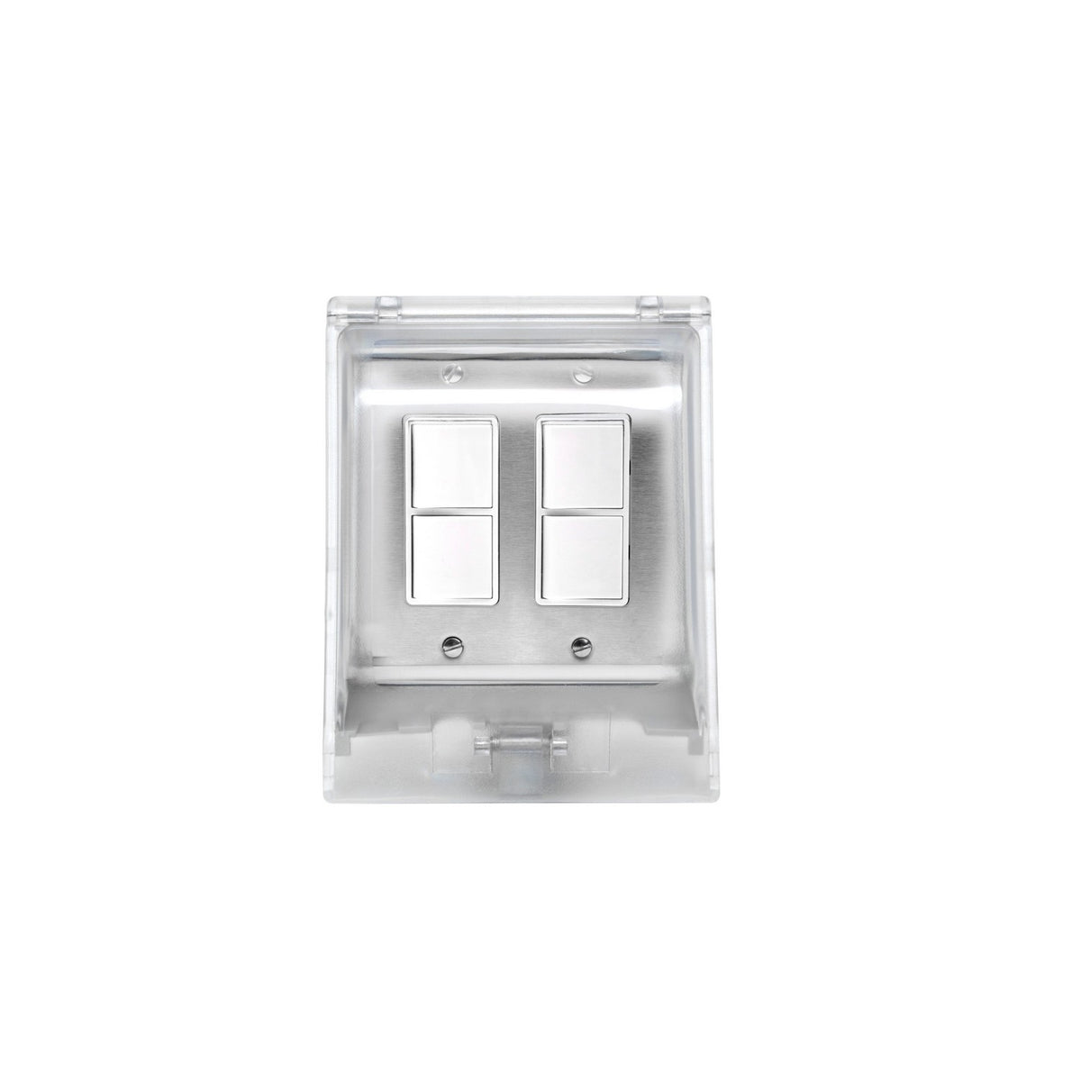 On/Off Switch Flush Mount Dual Duplex Stack Switch