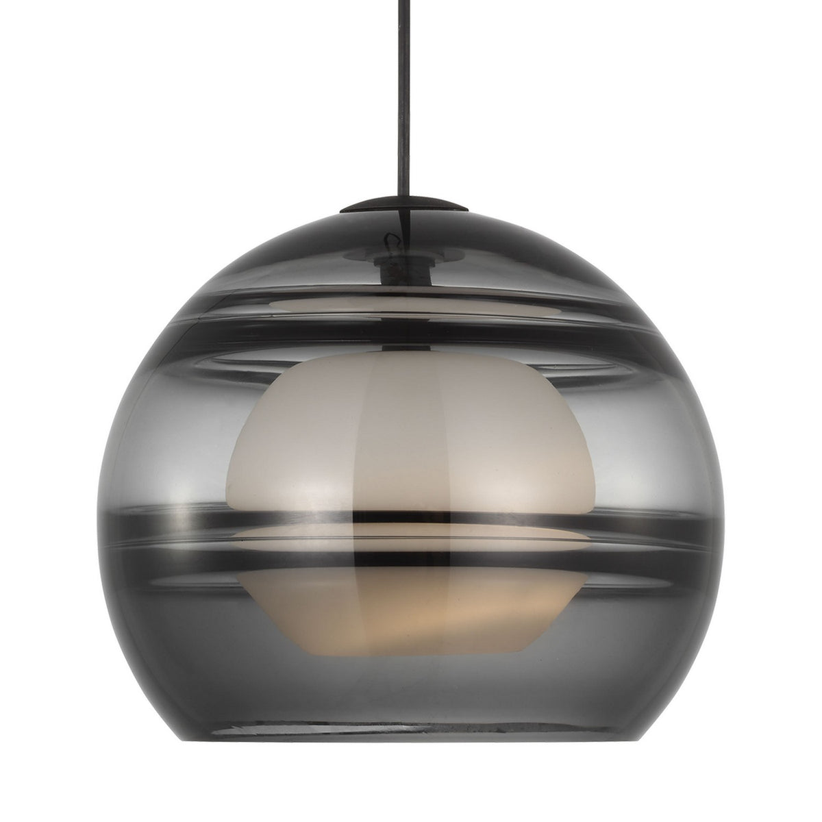 Sedona LED Pendant in Nightshade Black