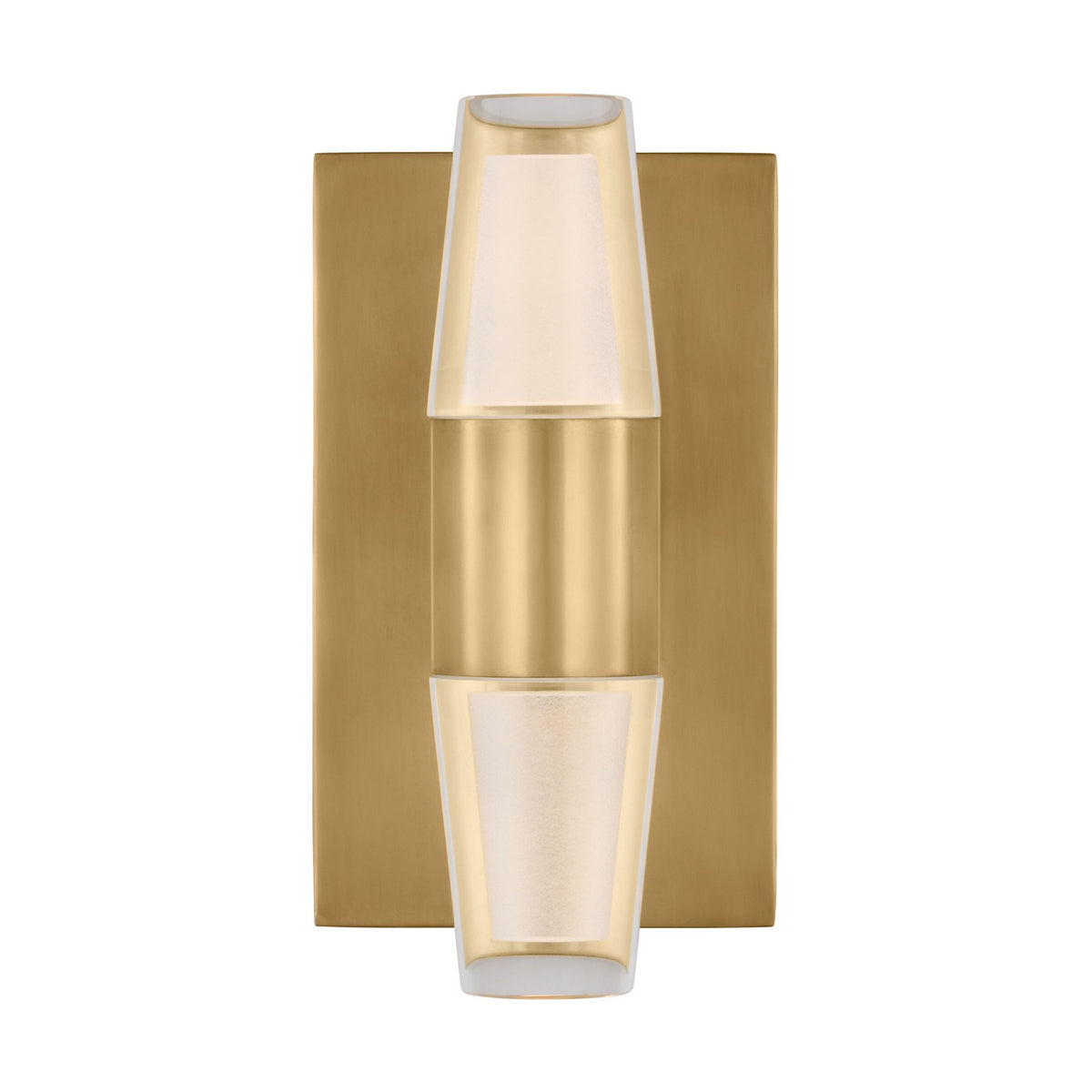 Lassell LED Wall Sconce in Natural Brass