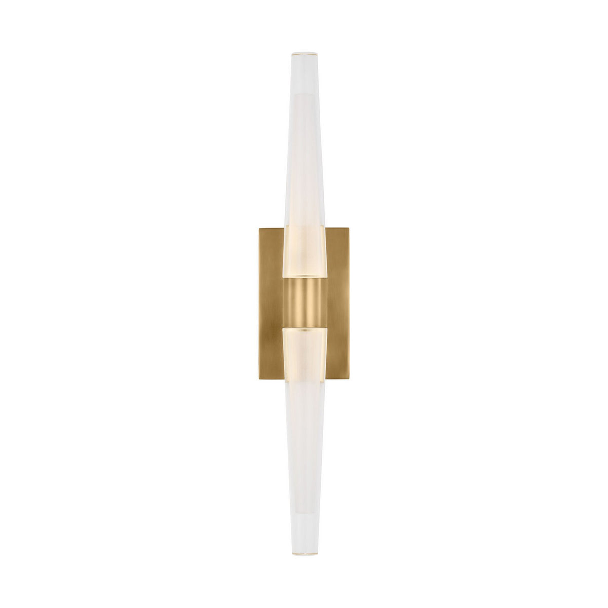 Lassell LED Wall Sconce in Natural Brass