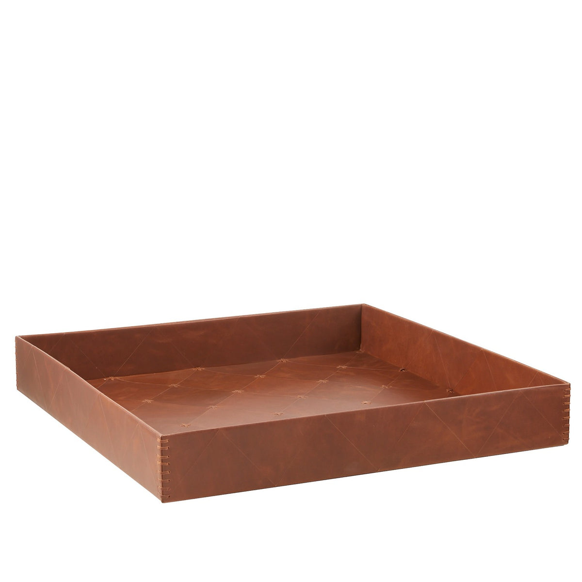 Channing Tray in Cognac