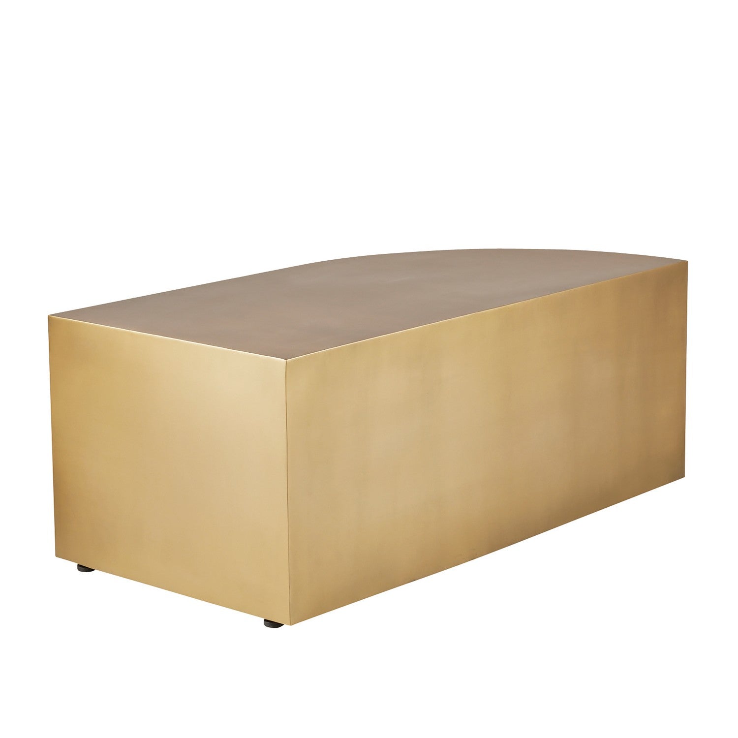 Cortez Cocktail Table in Antique Brass