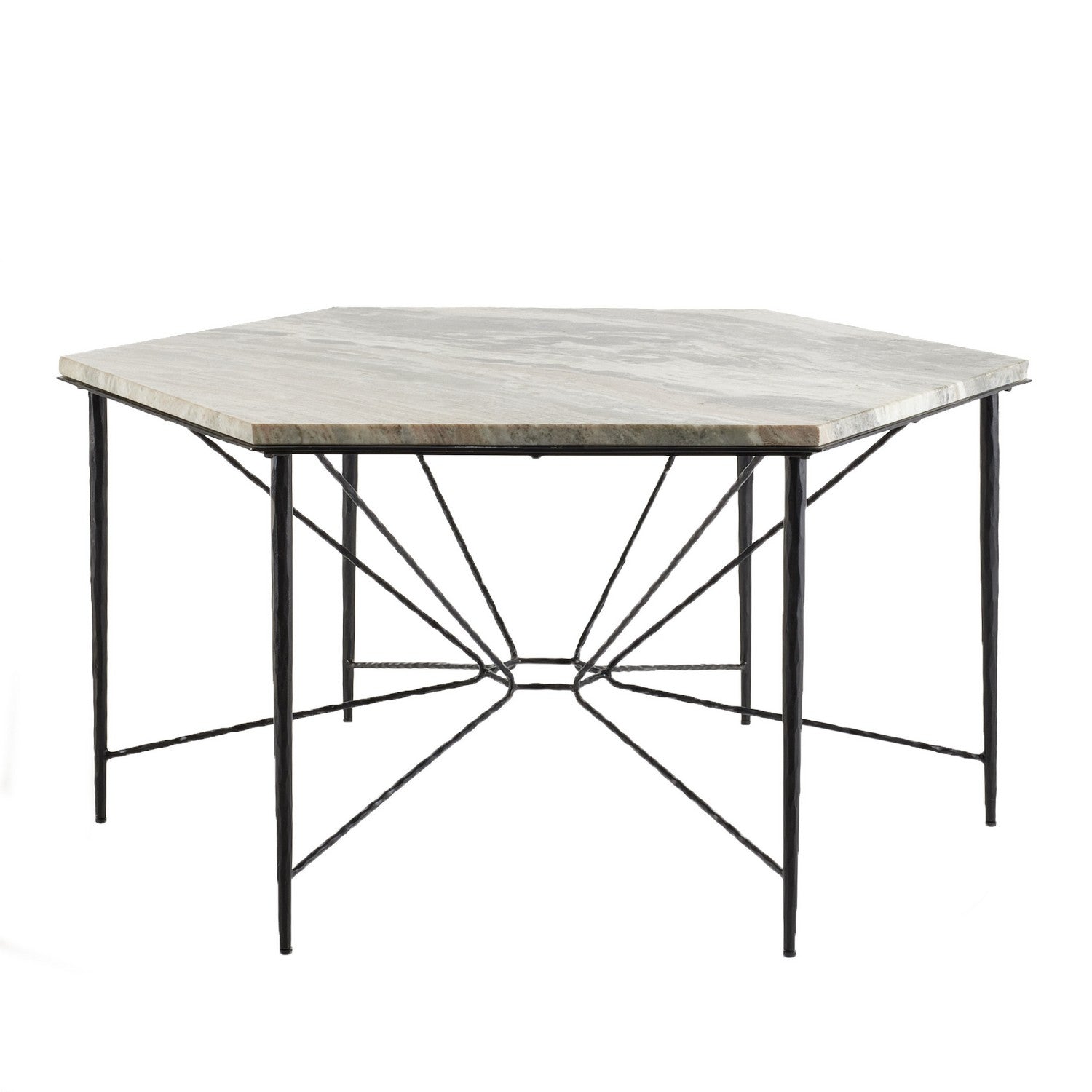 Estrella Dining Table in Toronto/Blackened Iron