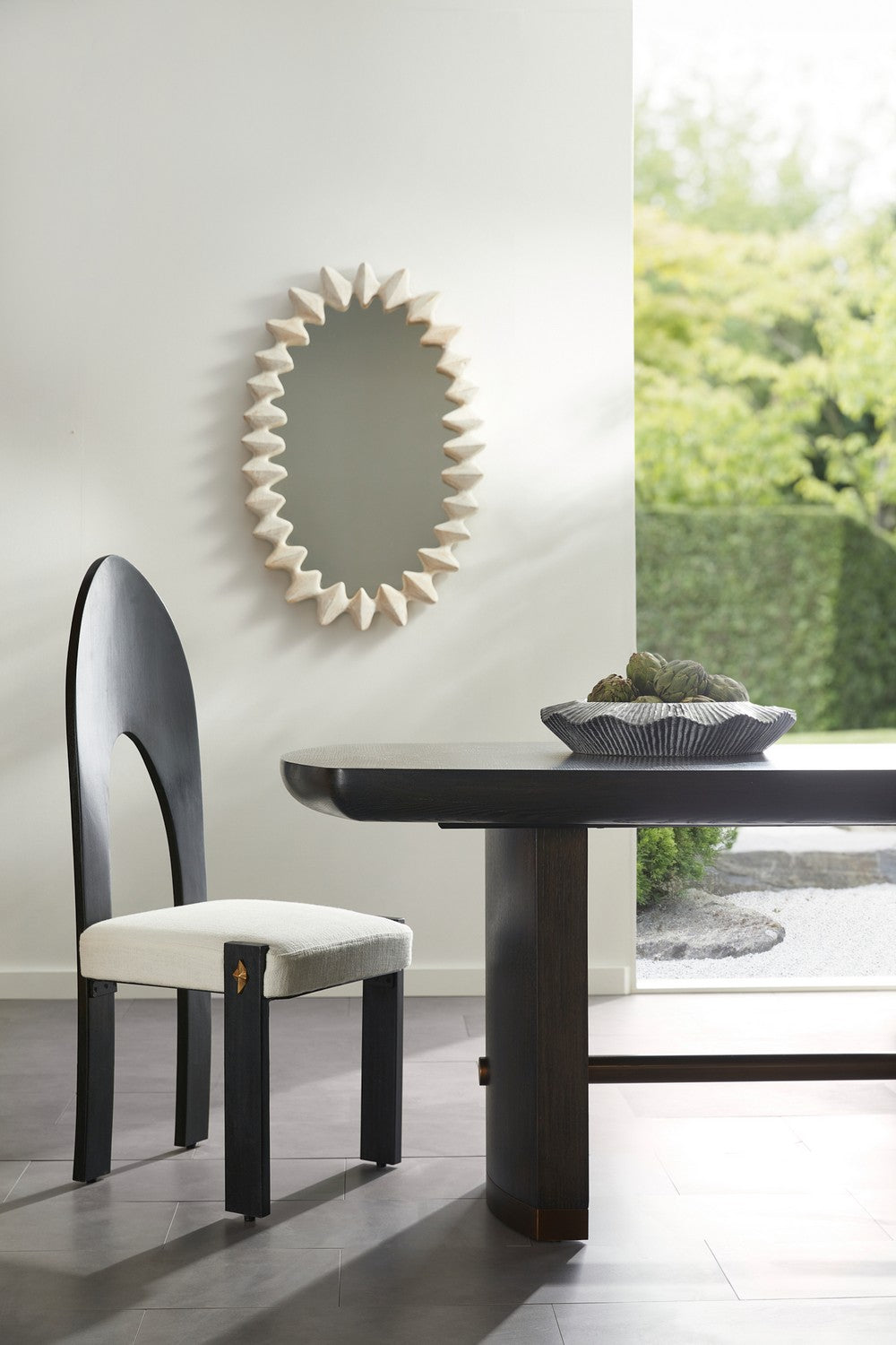 Durango Dining Chair in Chantilly Texture/Ebony