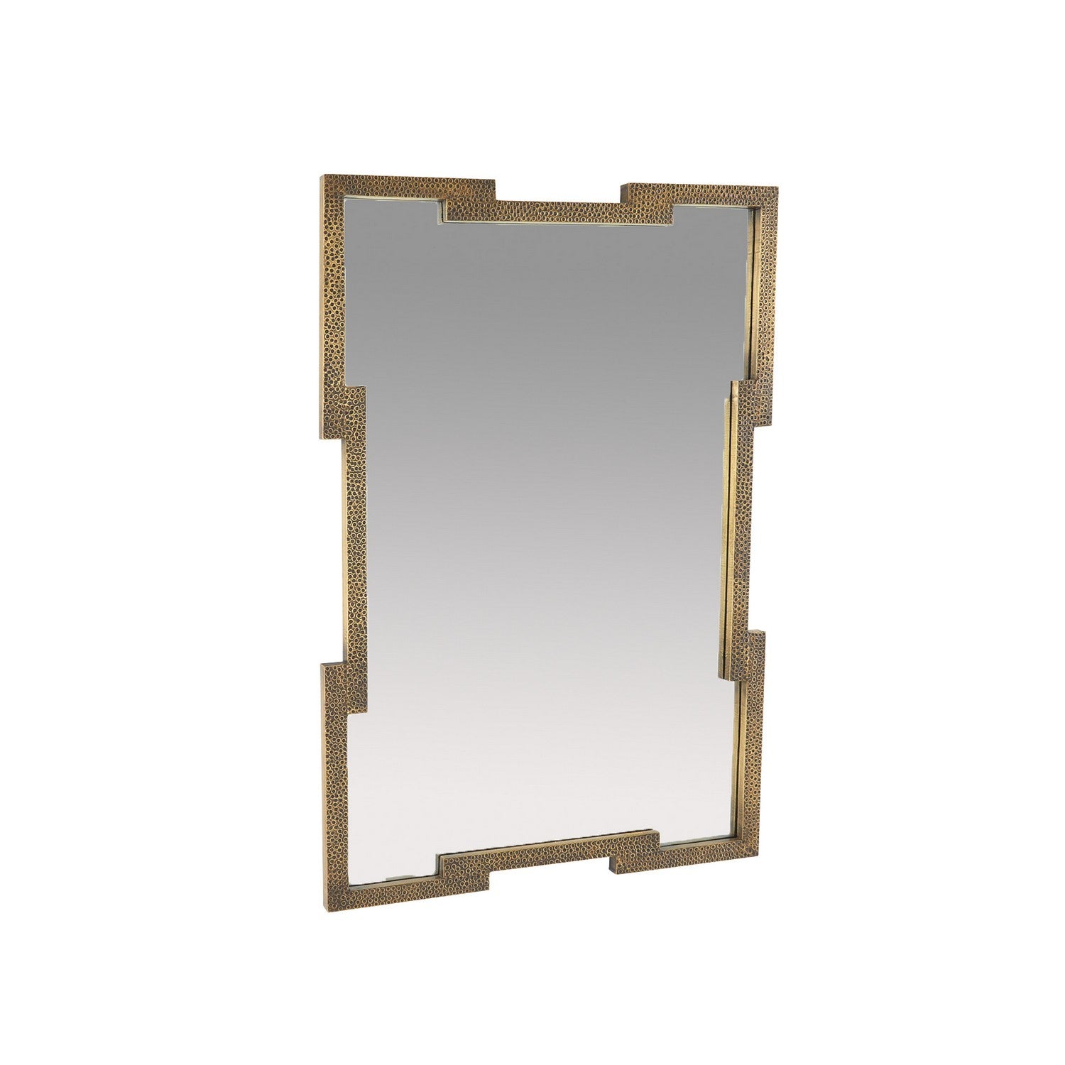 Creedence Mirror in Antique Brass/Plain
