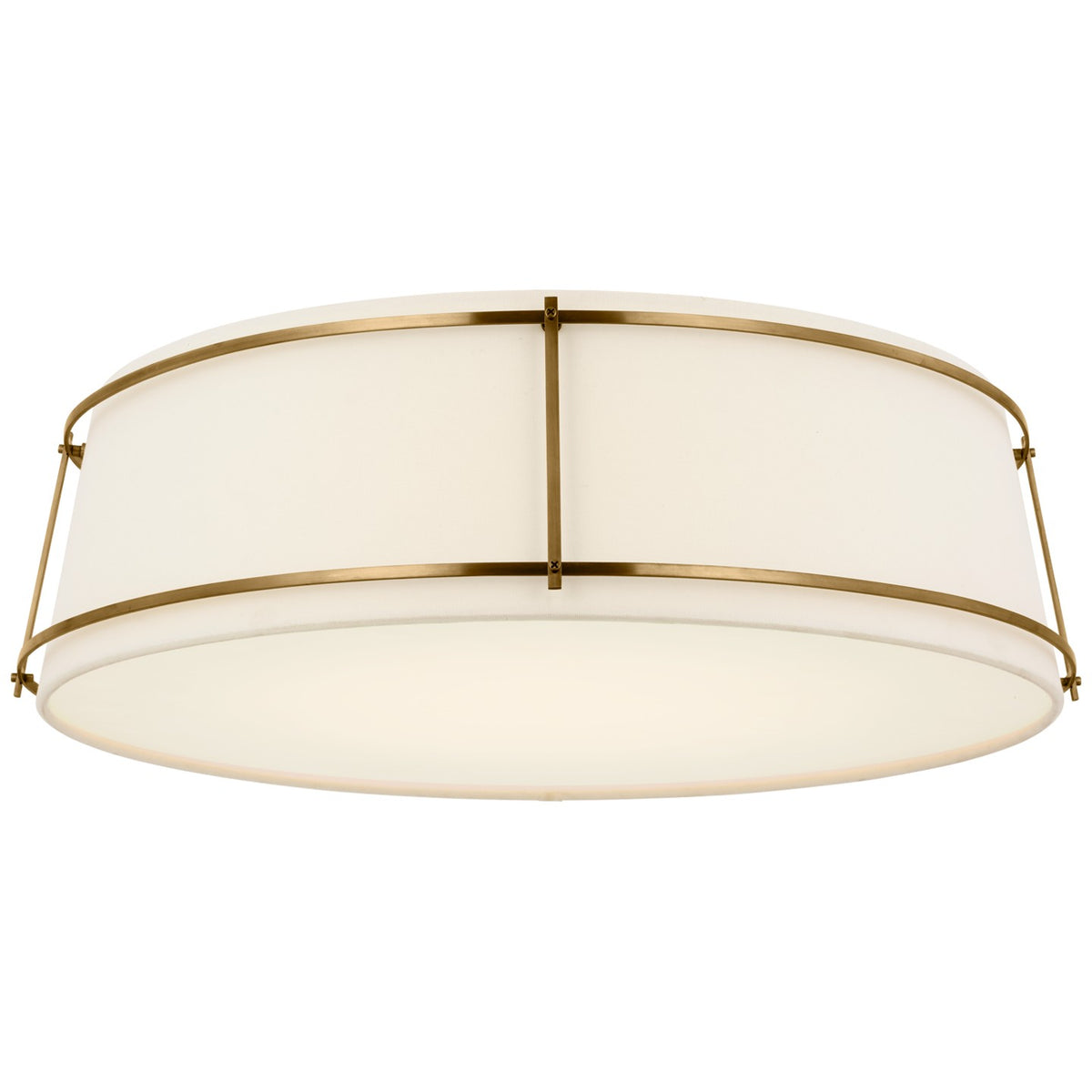 Callaway LED Flush Mount in Hand-Rubbed Antique Brass